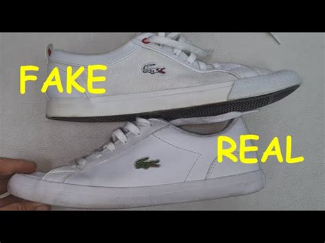 lacoste real vs fake shoes|lacoste made in which country.